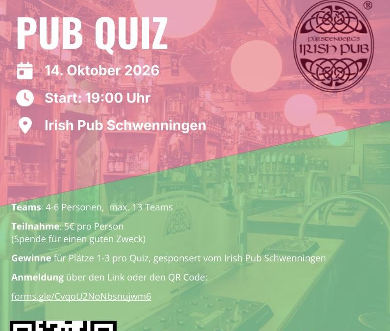 Pub Quiz Studi-Special!